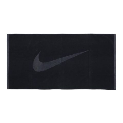 Nike 耐吉 毛巾 Sport 黑 灰 純棉 吸水 大浴巾 訓練 運動毛巾 N100192904-6LG