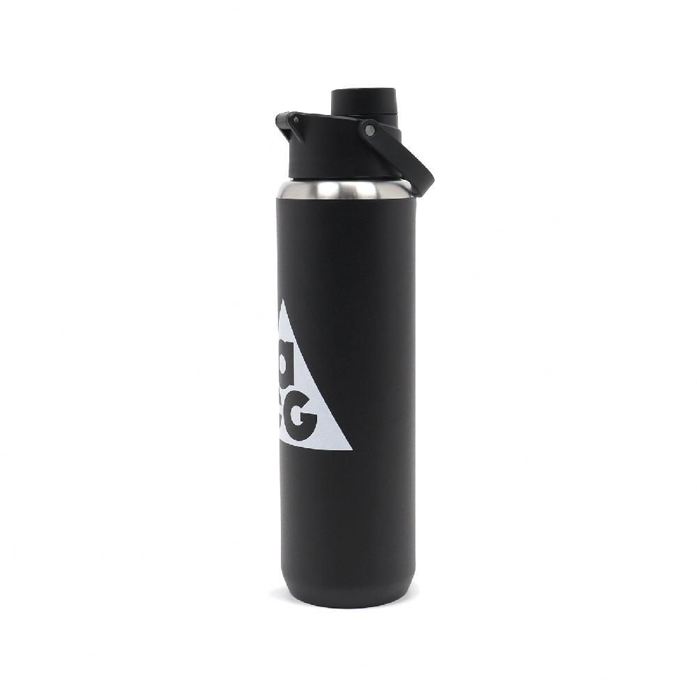  Nike 耐吉 水壺 Recharge 黑 白 不鏽鋼 保冷瓶 防漏 防刮 700ml ACG N100989708-024