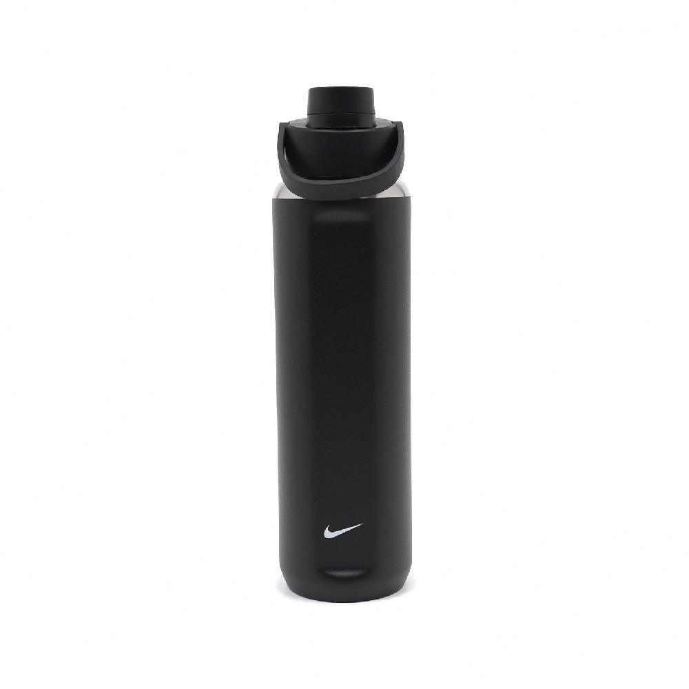  Nike 耐吉 水壺 Recharge 黑 白 不鏽鋼 保冷瓶 防漏 防刮 700ml ACG N100989708-024