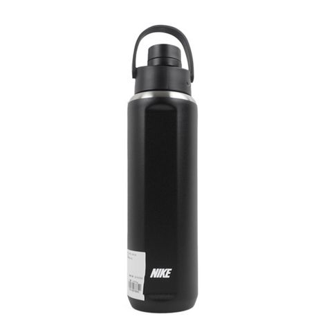 Nike Recharge [DX7047-091] 大口徑保冷瓶 24oz 不鏽鋼 登山 運動 單車 水壺 黑