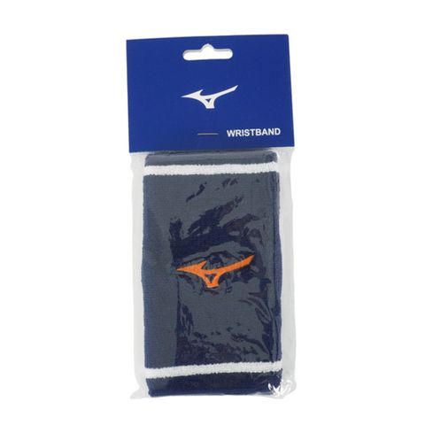 Mizuno Wristband [32TY0Y0115Q] 護腕 毛巾 吸汗 運動 訓練 跳舞 1入 15cm 藍橘