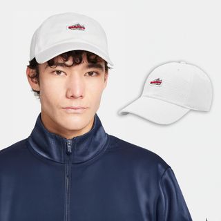 Nike 耐吉 棒球帽 Club Air Max 1 白 紅 可調式帽圍 刺繡LOGO 老帽 帽子 FN4402-100