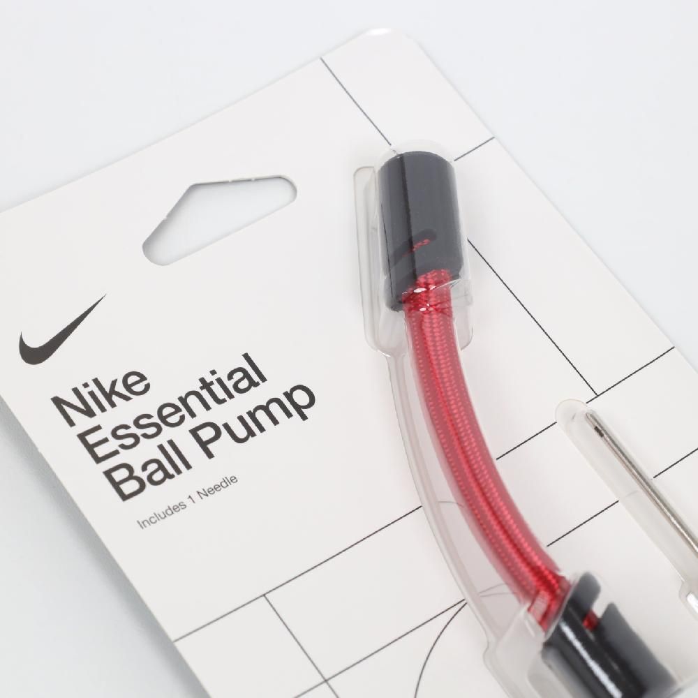 NIKE 耐吉   打氣筒 Essential Ball Pump 藍 白 大勾勾 籃球 附球針 球類 充氣筒 N000138442-3NS