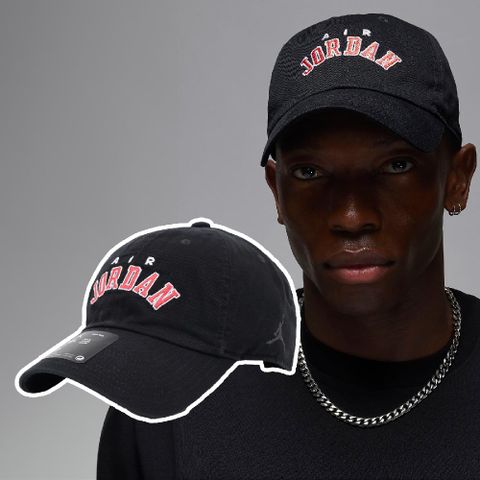 Nike 耐吉 棒球帽 Jordan Club 黑 紅 可調式帽圍 刺繡 喬丹 老帽 帽子 男女款 FV5301-010