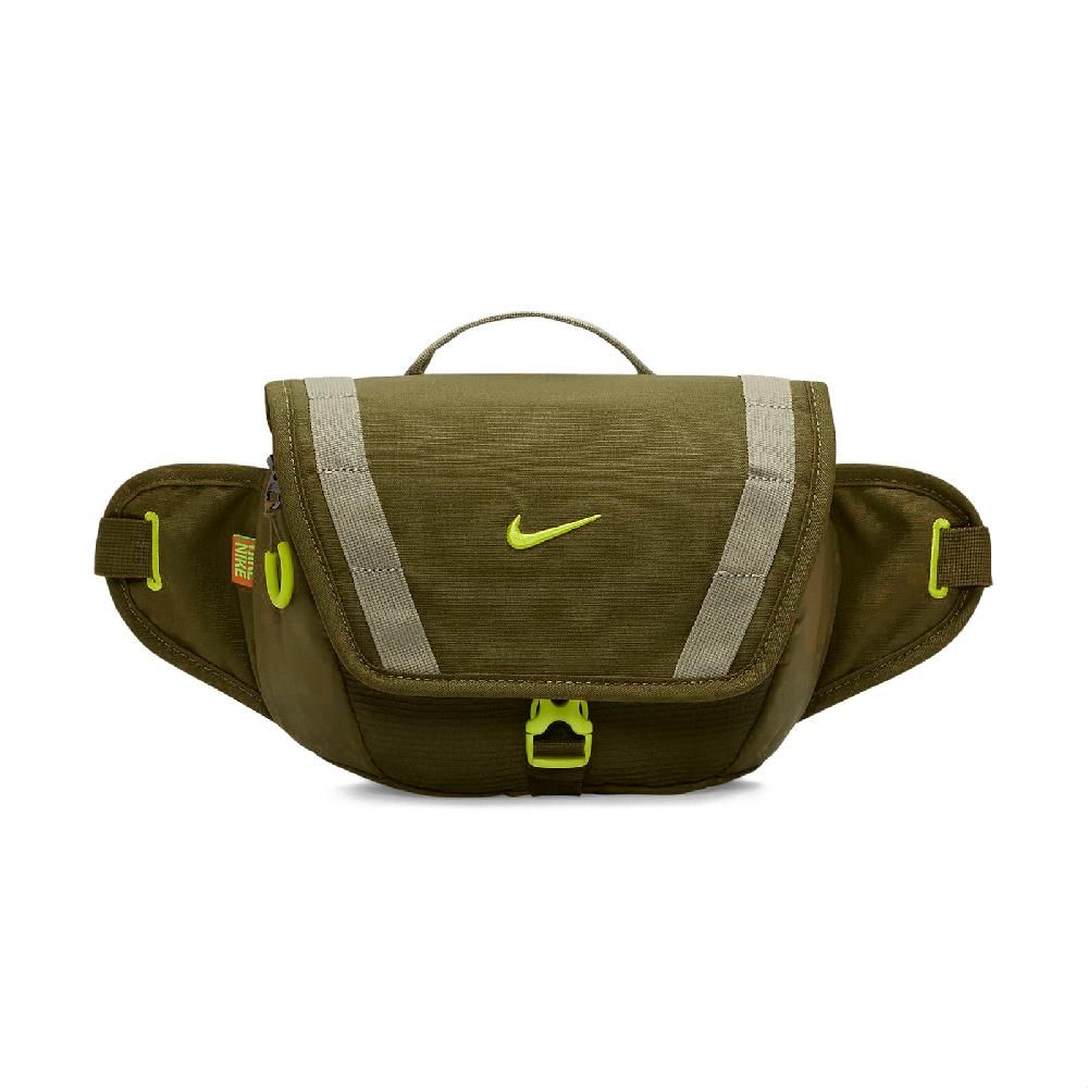 NIKE 耐吉   側背包 Hike Waist Bag 綠 可調背帶 斜背包 小包 隨行包 DJ9681-368