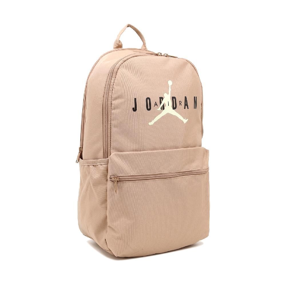 NIKE 耐吉   後背包 Jordan Backpack 棕 黑 13吋 多夾層 喬丹 筆電包 雙肩包 背包 JD2413006AD-004