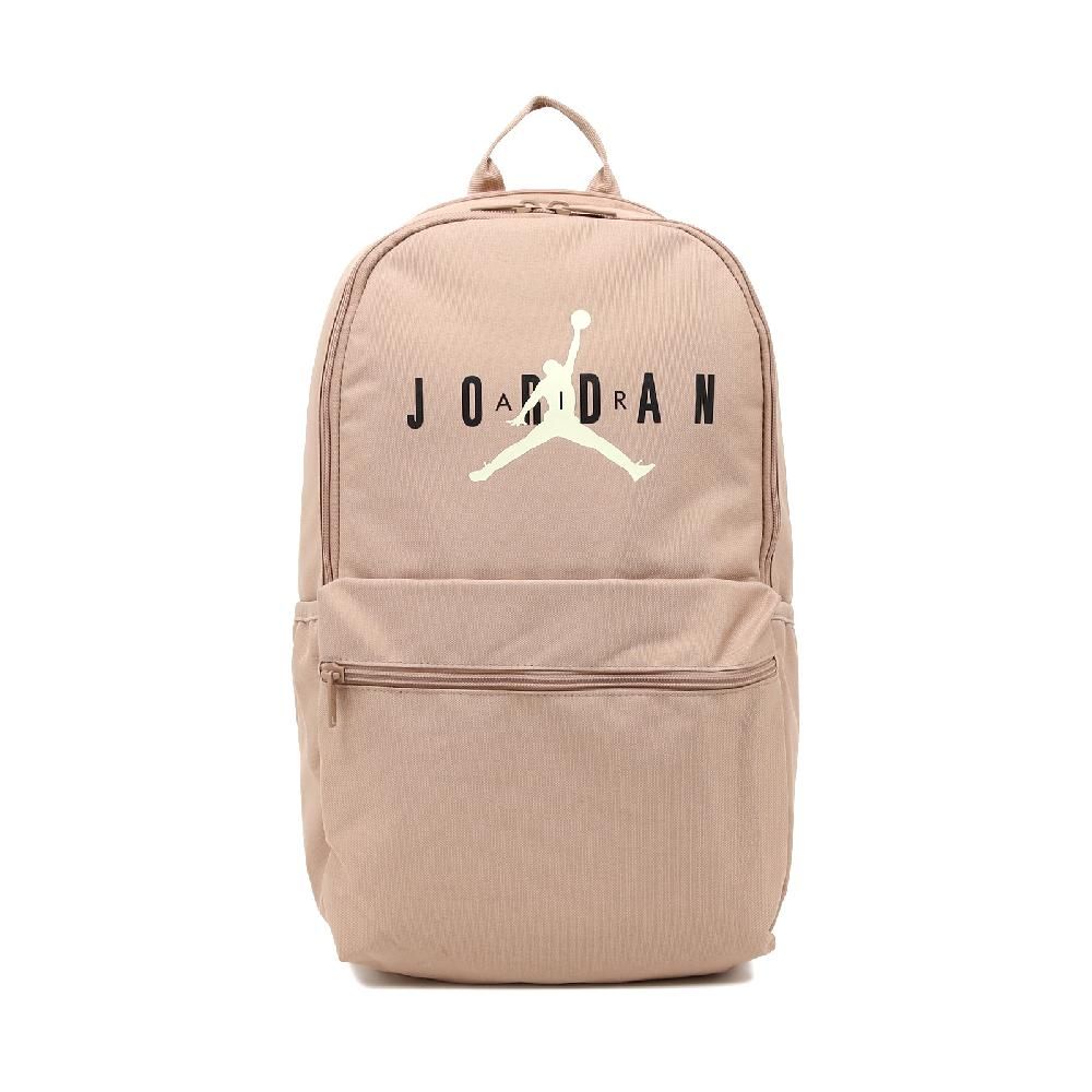 NIKE 耐吉   後背包 Jordan Backpack 棕 黑 13吋 多夾層 喬丹 筆電包 雙肩包 背包 JD2413006AD-004