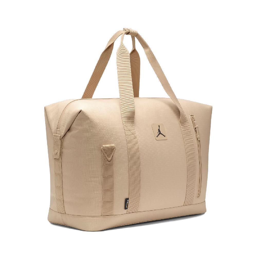 NIKE 耐吉   托特包 Jordan Flight CORDURA 棕 抗撕裂 大空間 可調背帶 手提 肩背包 JD2423017AD-001