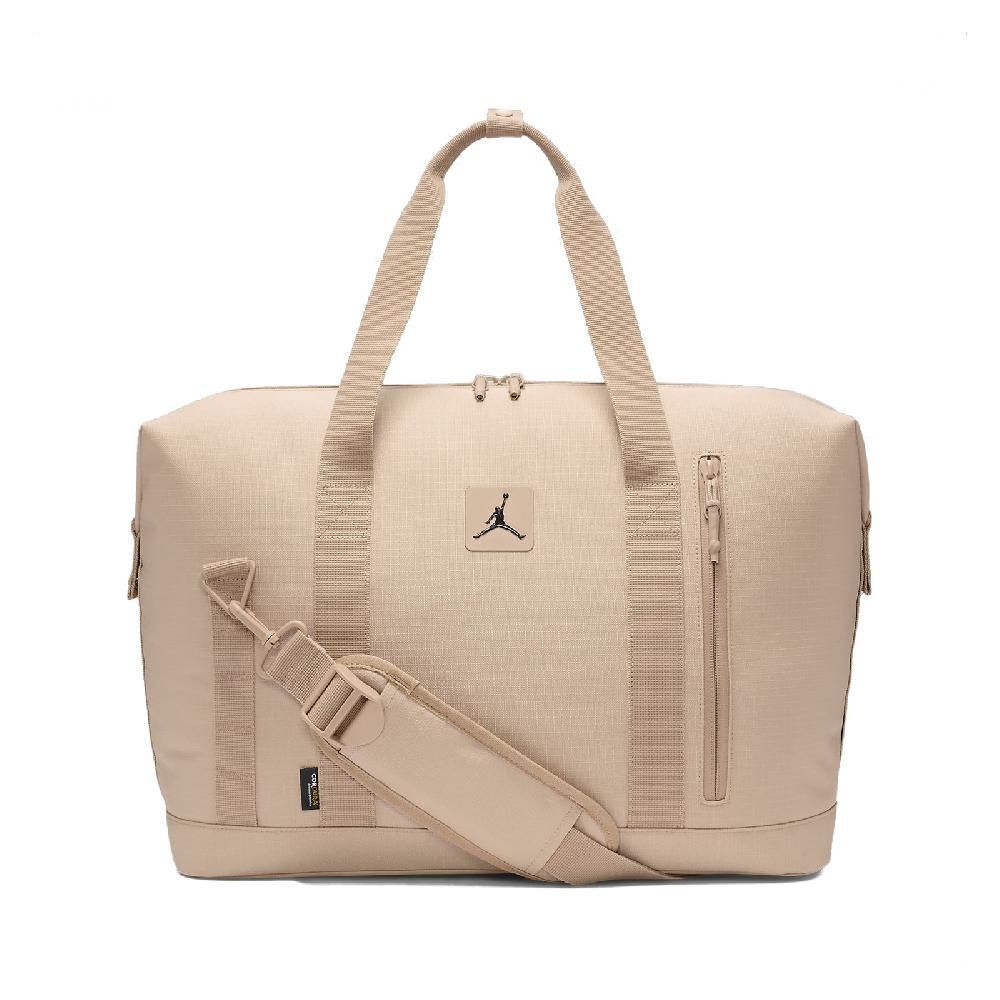 NIKE 耐吉   托特包 Jordan Flight CORDURA 棕 抗撕裂 大空間 可調背帶 手提 肩背包 JD2423017AD-001