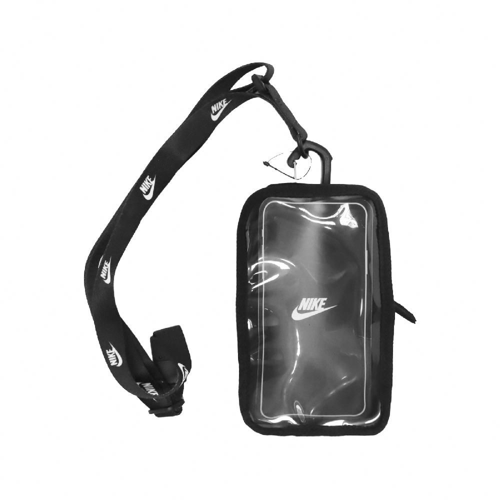 NIKE 耐吉   手機斜背包 Club Phone Crossbody Bag 黑 白 可觸控 防撕裂 斜背包 手機包 N100909609-1OS