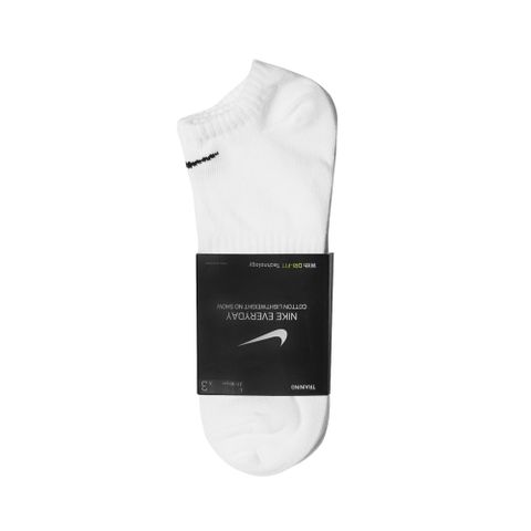 NIKE 耐吉 短襪 薄 白 襪子 配件 運動配件 兩組 SX7678-100