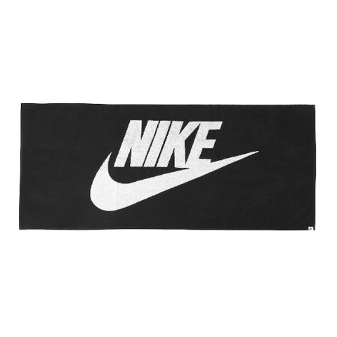 Nike 耐吉 海灘毛巾 Club Pool Towel 黑 白 純棉 吸水 運動毛巾 毛巾 N100974101-0OS