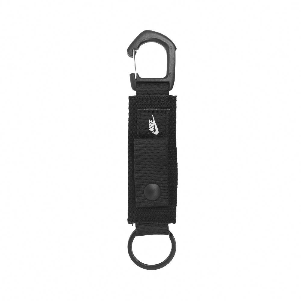 NIKE 耐吉   鑰匙扣 Club Key Holder 黑 白 抗撕裂 吊飾 鑰匙圈 N101003509-1OS