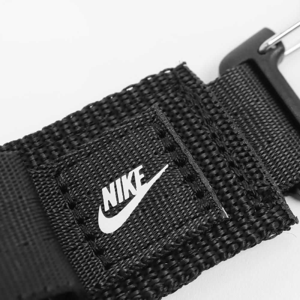 NIKE 耐吉   鑰匙扣 Club Key Holder 黑 白 抗撕裂 吊飾 鑰匙圈 N101003509-1OS