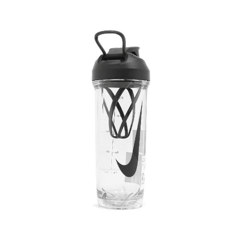 NIKE 耐吉 水壺 TR Recharge 2.0 黑 搖搖杯 翻蓋式 24oz 700ml 運動 健身 N101072491-024