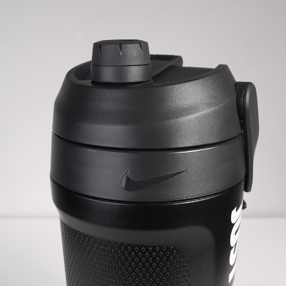 NIKE 耐吉   水壺 Hyperfuel Insulated Chug 黑 水瓶 寬口 超大容量 霸水壺 旋蓋式 N100311105-864