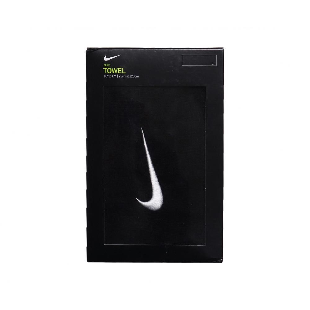 NIKE 耐吉   毛巾 Solid Core Towel 黑 白 運動 路跑 慢跑 馬拉松 盒裝 N100154001-0NS