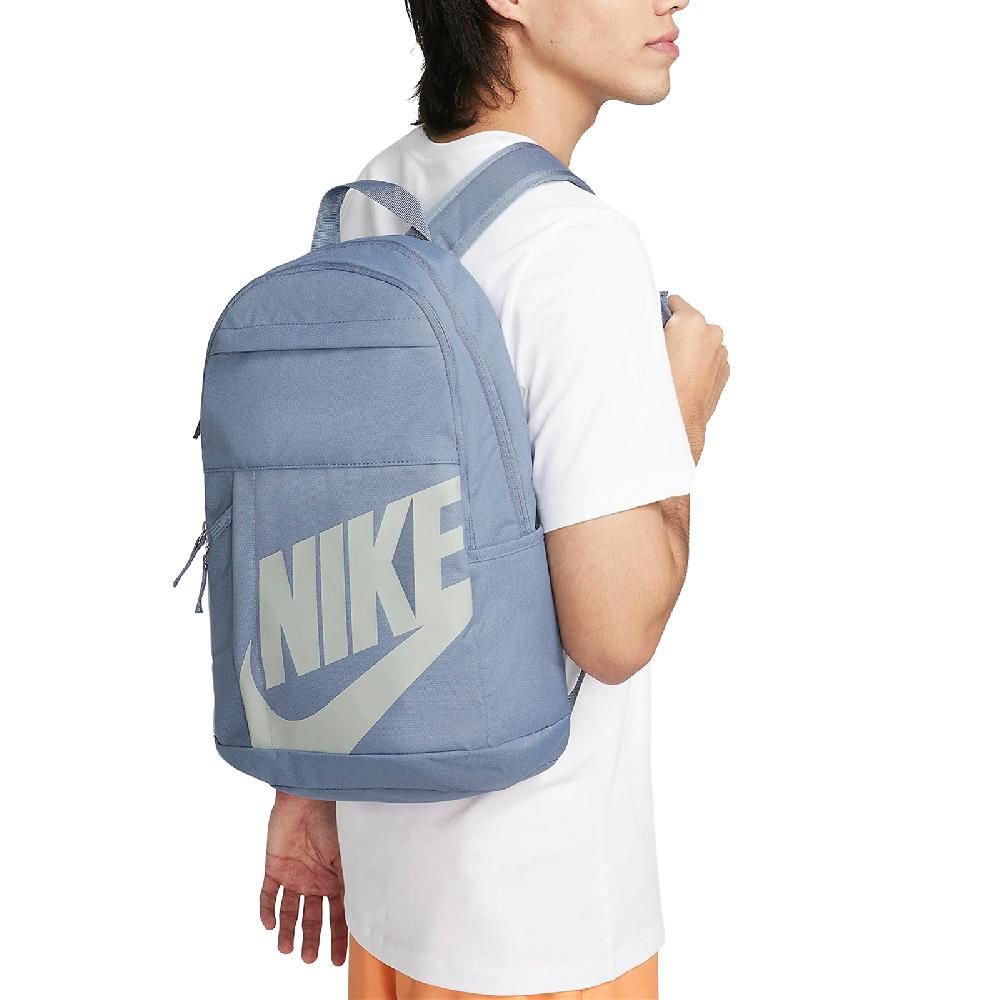 NIKE 耐吉   後背包 Elemental Backpack 藍 白 多夾層 雙肩包 肩背包 背包 DD0559-494