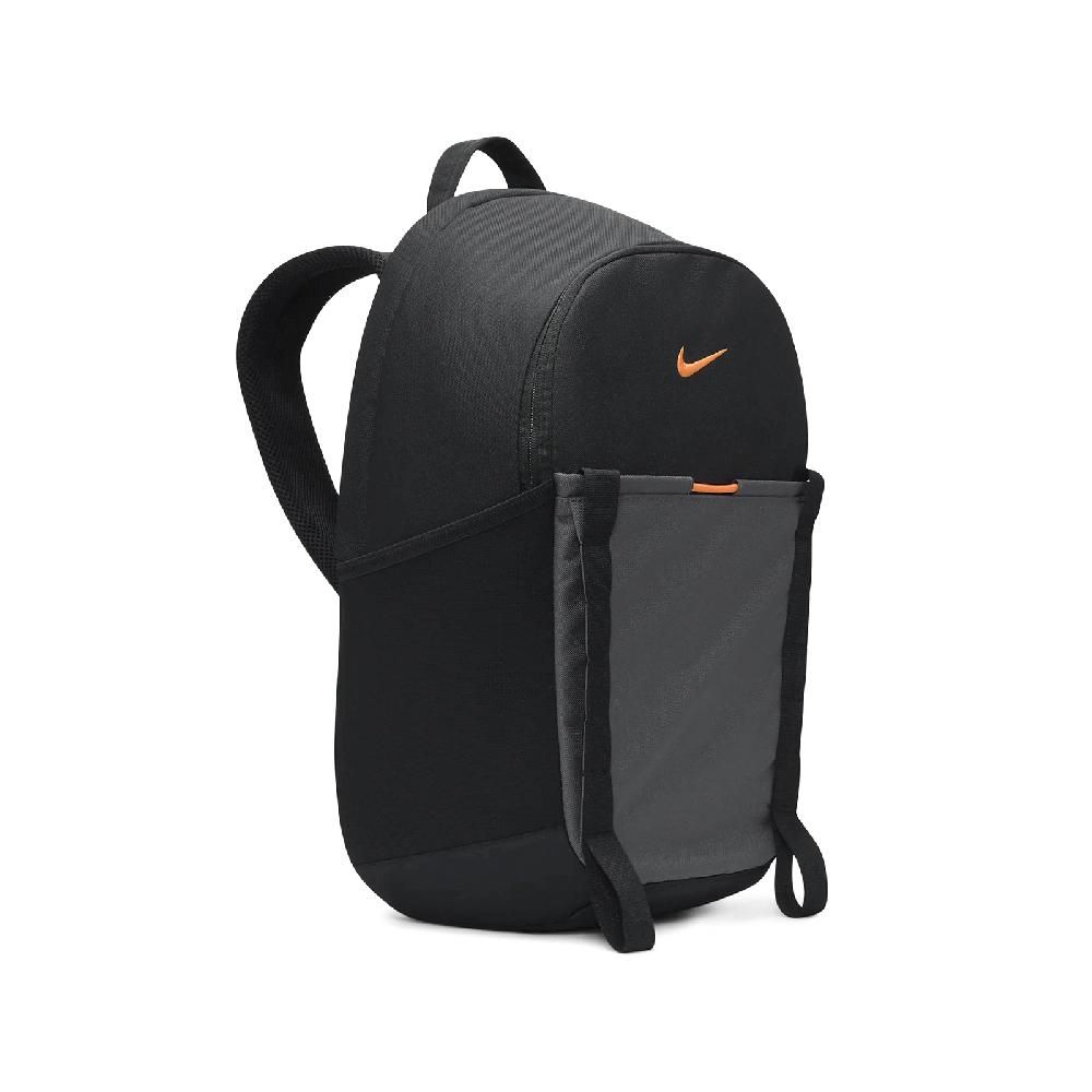 NIKE 耐吉   後背包 Hike Day Pack 黑 橘 15吋 多夾層 筆電包 登山包 雙肩包 背包 DJ9678-011