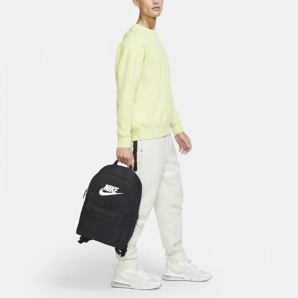 NIKE 耐吉   後背包 Heritage Backpack 黑 基本款 雙肩背 書包 運動背包 筆電包 DC4244-010