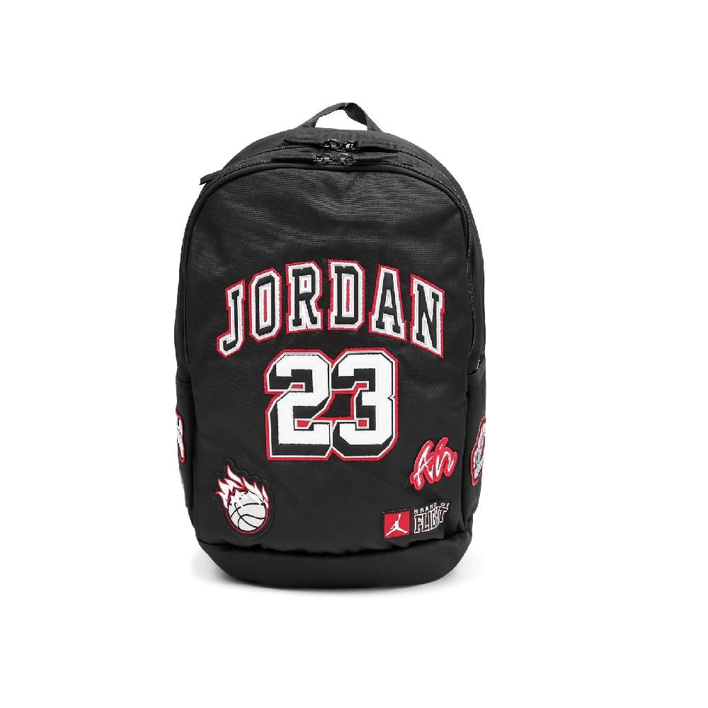 NIKE 耐吉   後背包 Jordan Backpack 黑 白 紅 15吋 喬丹 筆電包 雙肩包 背包 JD2433006AD-002