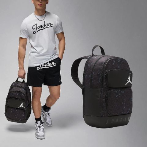 NIKE 耐吉 後背包 Jordan Essentials Backpack 黑 白 15吋 筆電包 雙肩包 背包 JD2433005AD-003