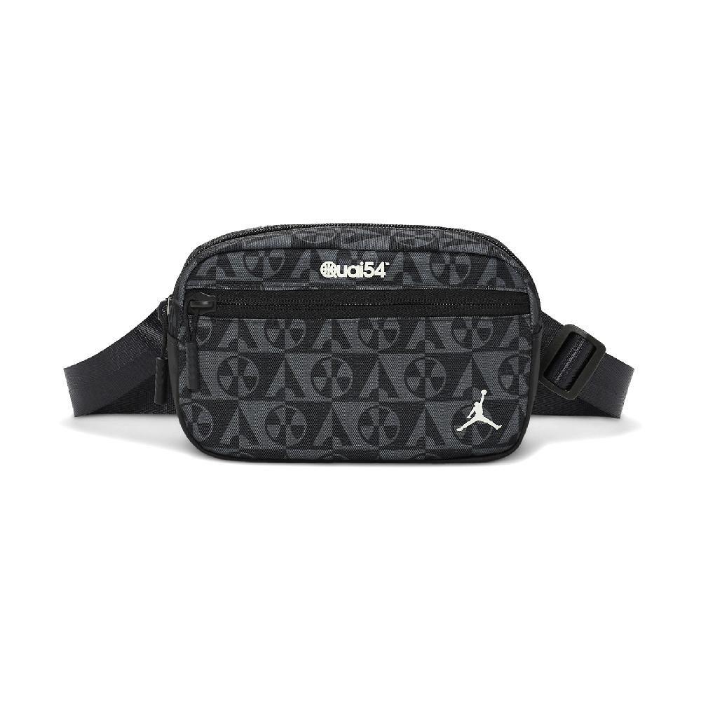 NIKE 耐吉   肩背包 Jordan Quai 54 Camera Bag 黑灰 可調背帶 斜背包 相機包 小包 JD2433013AD-001