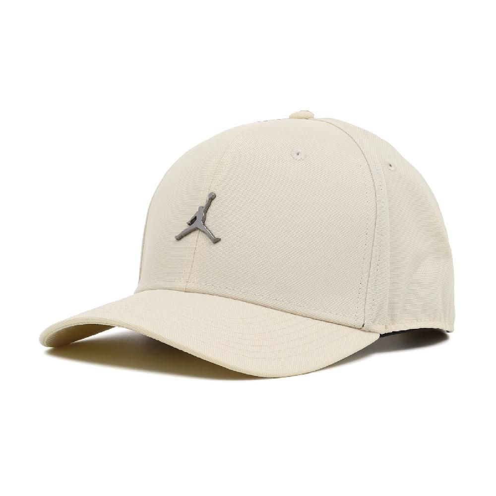 NIKE 耐吉   棒球帽 Jordan Rise Cap 米白 可調帽圍 半硬頂 喬丹 老帽 帽子 FD5186-203