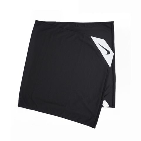 NIKE 耐吉 Cooling Towel S [AC4104-010] 毛巾 涼感 運動毛巾 降溫 91x45cm 黑