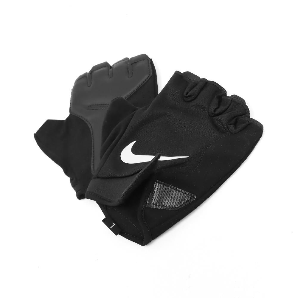 NIKE 耐吉   手套 Vapor Elite Gloves 男款 黑灰 魔鬼氈 透氣 露趾 訓練 健身 運動手套 N1010674-091