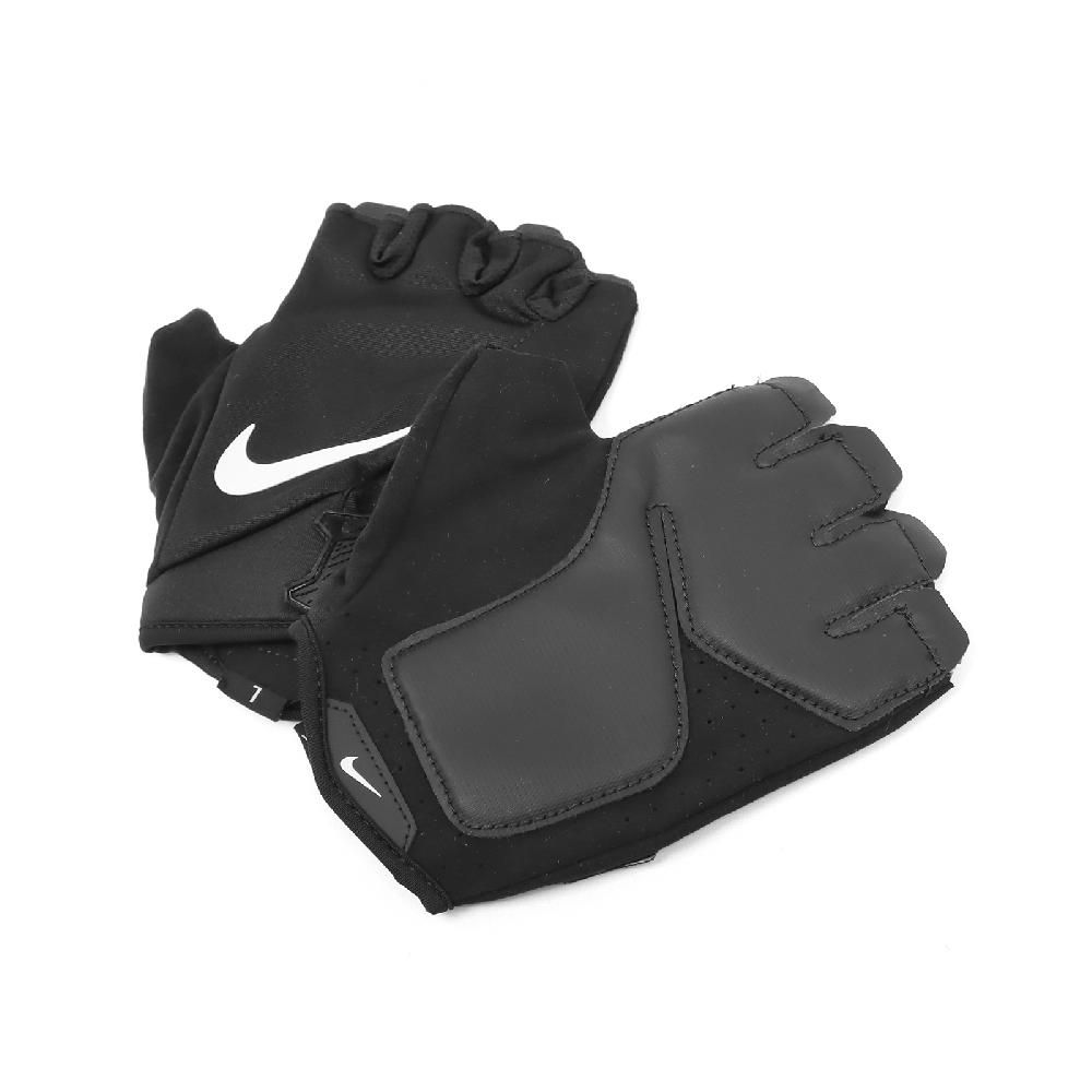 NIKE 耐吉   手套 Vapor Elite Gloves 男款 黑灰 魔鬼氈 透氣 露趾 訓練 健身 運動手套 N1010674-091