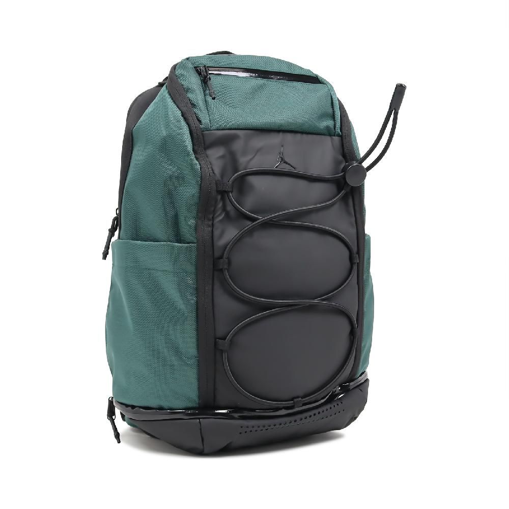 NIKE 耐吉   後背包 Jordan Backpack 綠 黑 15吋 筆電包 運動包 肩背包 JD2433001AD-001