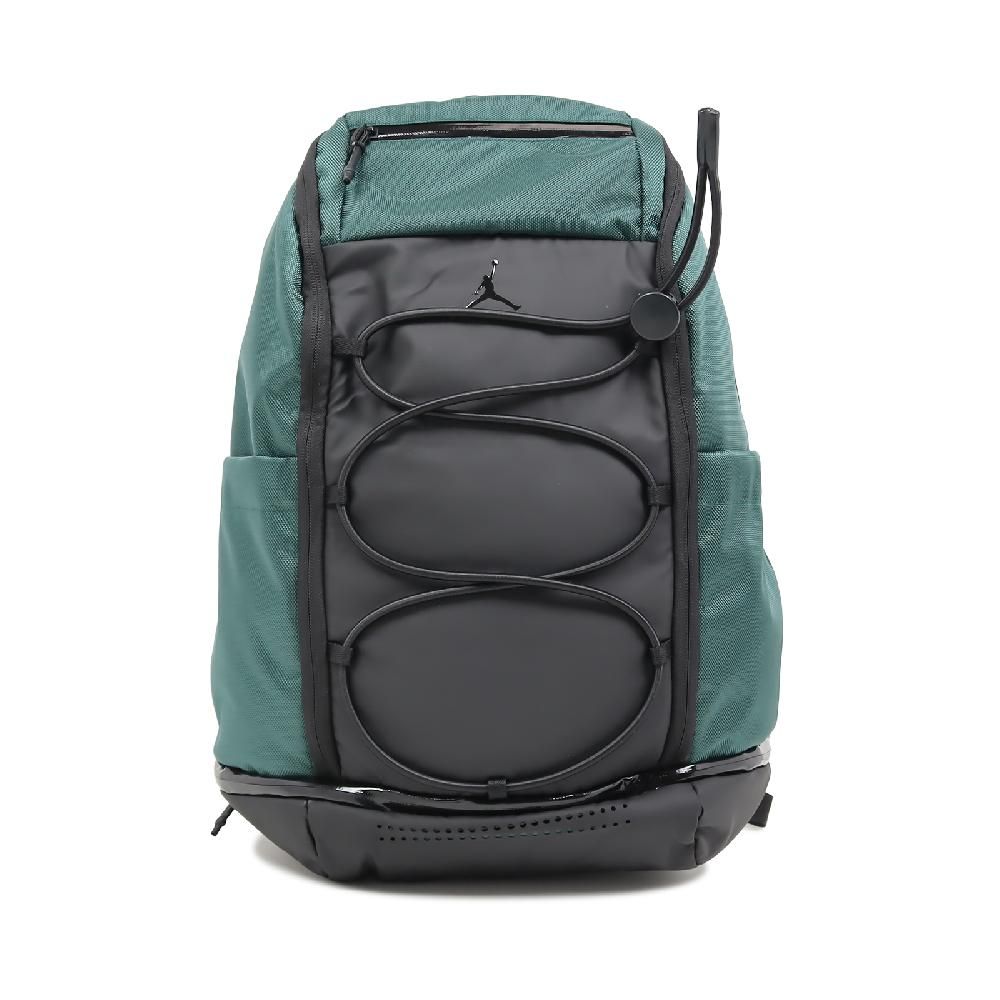 NIKE 耐吉   後背包 Jordan Backpack 綠 黑 15吋 筆電包 運動包 肩背包 JD2433001AD-001