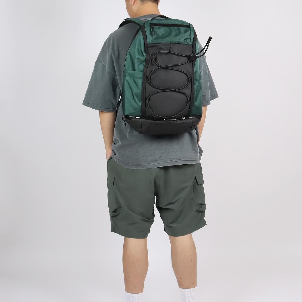 NIKE 耐吉   後背包 Jordan Backpack 綠 黑 15吋 筆電包 運動包 肩背包 JD2433001AD-001