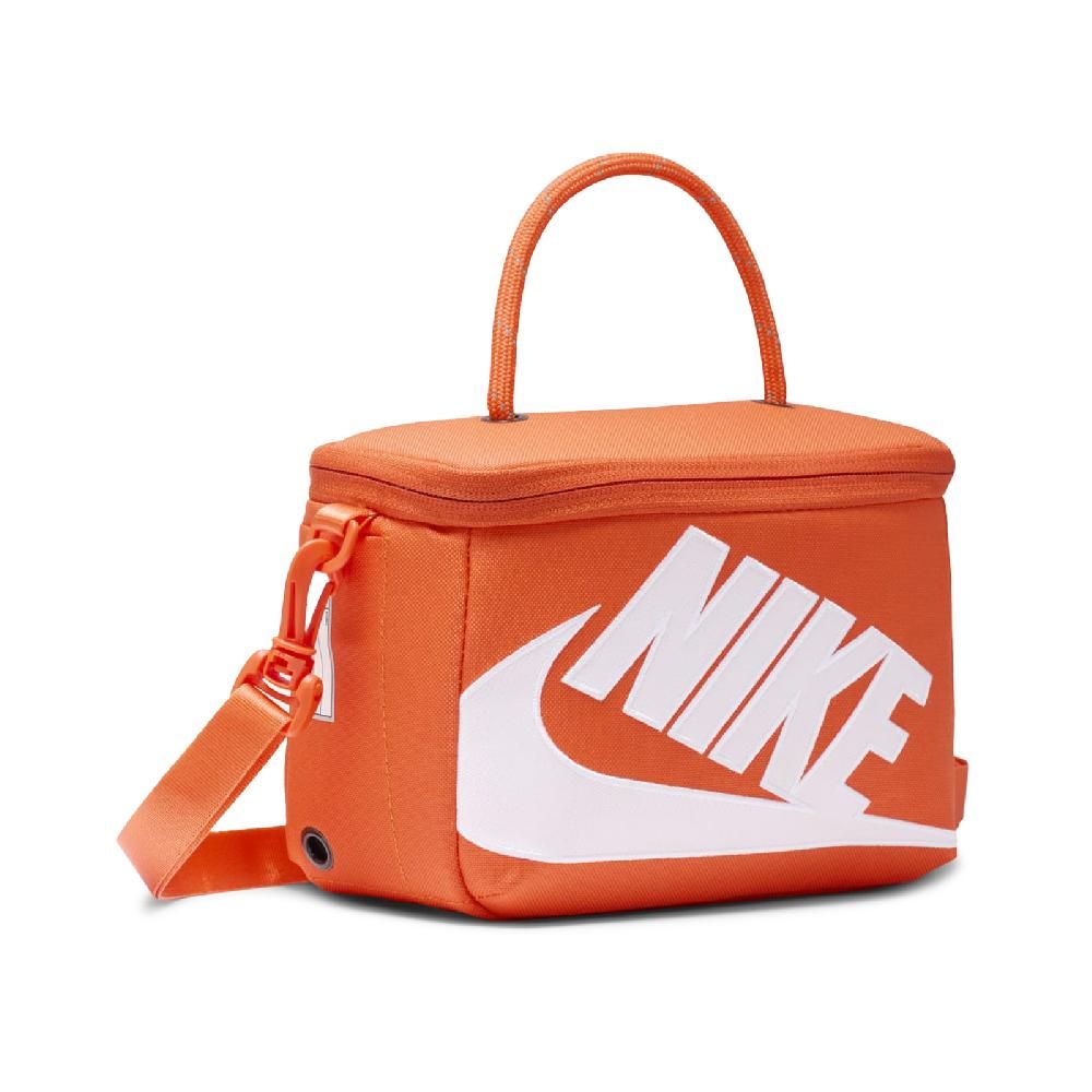 NIKE 耐吉 肩背包 Mini Shoe Box CrossBody Bag 橘白 斜背包 鞋盒包 隨行包 小包 FN3059-869