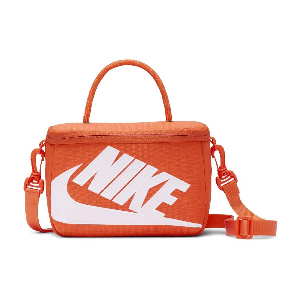 NIKE 耐吉 肩背包 Mini Shoe Box CrossBody Bag 橘白 斜背包 鞋盒包 隨行包 小包 FN3059-869