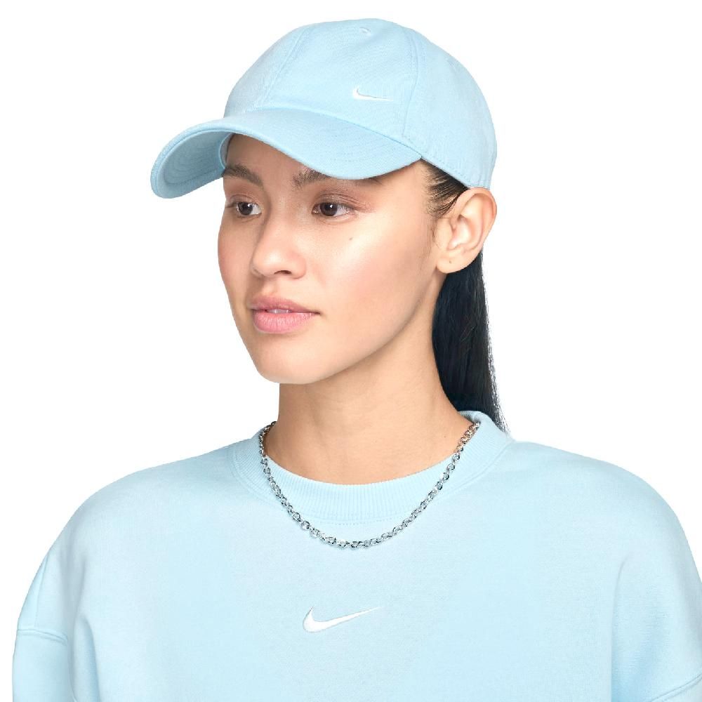 NIKE 耐吉 Nike 耐吉 棒球帽 Club Unstructured Cap 水藍 可調帽圍 老帽 帽子 FZ5698-474