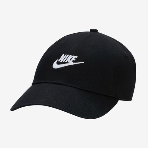 NIKE 耐吉 Nike Club Cap Futura Wsh L [FB5368-011] 男女 鴨舌帽 水洗軟帽 運動 防曬 黑