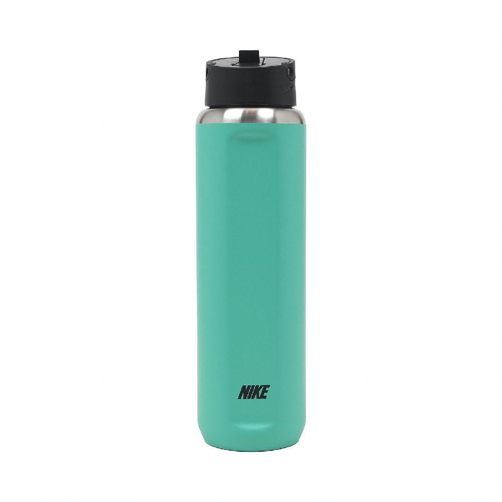 NIKE 耐吉 Nike 耐吉 水壺 Rcharge Stainless Steel Straw 綠 不鏽鋼 防刮 吸管 水瓶 N100163233-324