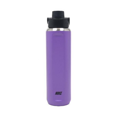 NIKE 耐吉 Nike 耐吉 水壺 Recharge Chug Stainless Stell 紫 大口徑 保冷 不鏽鋼 水瓶 N100331150-524