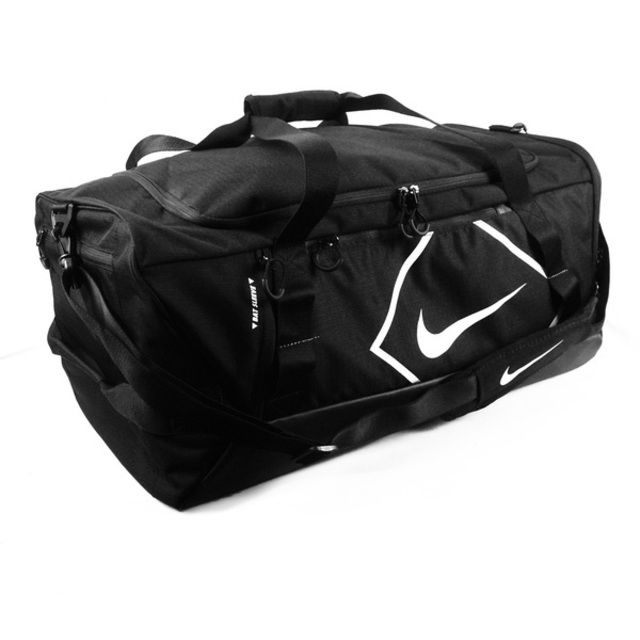 NIKE 耐吉 Nike Diamond Duffel [IB3163-091] 旅行背袋 重裝訓練袋 棒壘球裝備袋 獨立鞋袋 黑