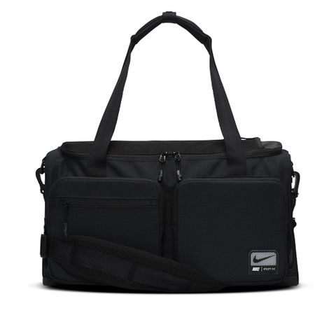 【NIKE 耐吉】NK UTILITY S POWER DUFF 2.0 手提包 旅行袋 側背包 肩背包 健身包 黑(FN4206010)