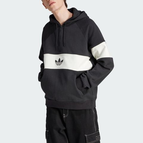 ADIDAS 愛迪達 Adidas Hack NY Hoodie [IP9488] 男 連帽 上衣 帽T 亞洲版 經典 休閒 寬鬆 撞色 黑白