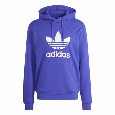Adidas Trefoil Hoody [IM9398] 男 連帽 上衣 帽T 運動 經典 三葉草 休閒 棉質 藍紫