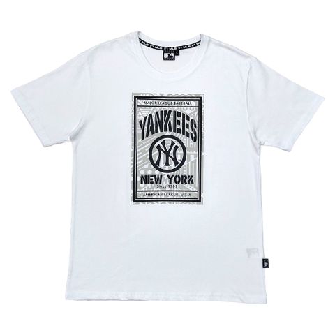 MLB-洋基隊LOGO圖樣短T(男)