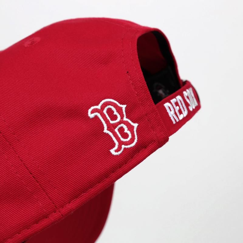 New Era 棒球帽MLB 紅白920帽型可調式帽圍BOS 波士頓紅襪老帽帽子 