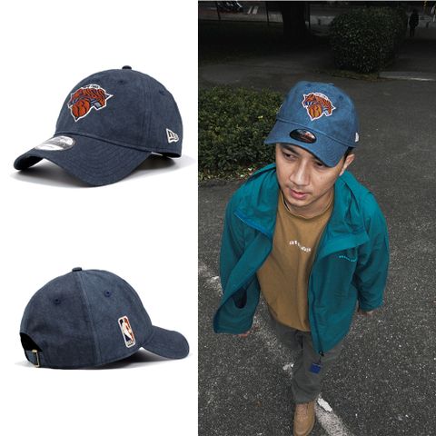 New Era 棒球帽 NBA Fantasy 藍 橘 940帽型 可調式帽圍 紐約尼克 NYK 老帽 帽子 NE13957182