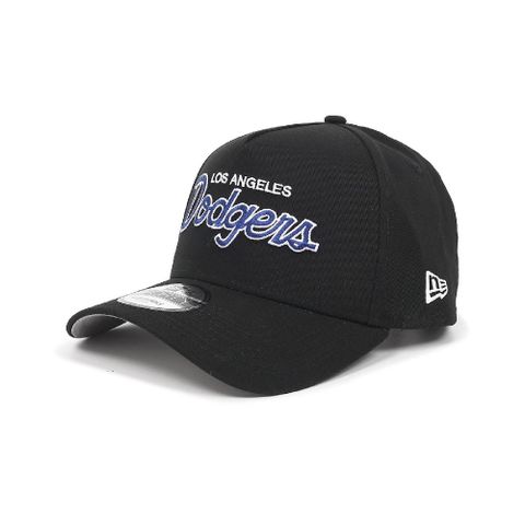 New Era 棒球帽 AF Script MLB 黑藍 940帽型 可調式帽圍 洛杉磯道奇 LAD 帽子 老帽 NE60350764