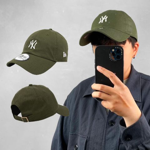 New Era 棒球帽 Casual Classic MLB 紐約 洋基 老帽 抹茶綠 白 NY 男女款 經典款 NE12712407