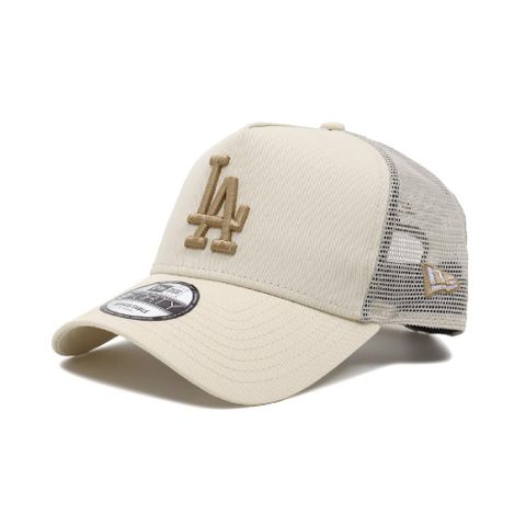 New Era 棒球帽 AF Color Era 象牙白 棕 MLB 940帽型 可調帽圍 洛杉磯道奇 LAD 老帽 NE14148054
